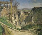 La Maison du pendu, Auvers-sur-Oise, par Paul Cézanne, FWN 81.jpg