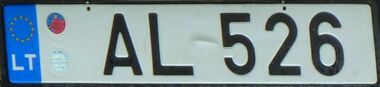 Lithuanian trailer plate.JPG