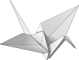 Origami - Crane.svg