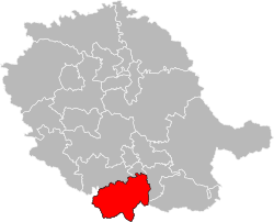 Ла-Монтань-Нуар на карте