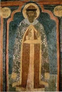 Князь Всеволод (в крещении Дмитрий), Архангельский собор, Кремль, 1652—1666