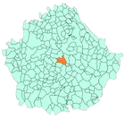 Расположение муниципалитета на карте провинции