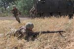 UA marines with MG3 and Mastiff 1.jpg