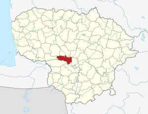 Вилькийский район на карте