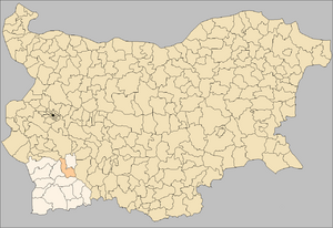 Община Белица на карте