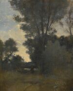 Camille Pissarro - Cavalier à l’orée d’un bois (PD 45).jpg