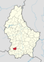 Расположение коммуны на карте Люксембурга