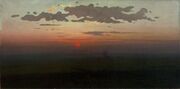 Kuindzhi Sunset in steppe 1900.jpg