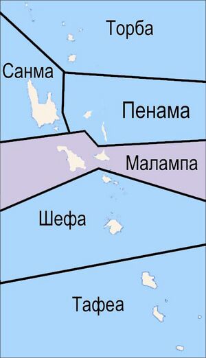 Малампа на карте