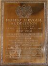 Memorial to Hubert Jervoise Huddleston in Sherborne Abbey.jpg