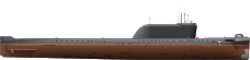 Hotel II class SSBN.svg