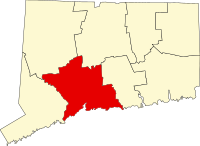 Map of Connecticut highlighting New Haven County.svg