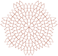 Nonperiodic monohedral pentagons tilings.png