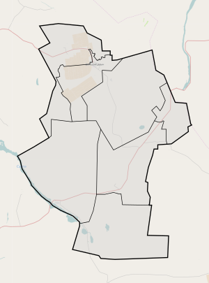 Октябрьский район на карте