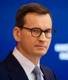 Premier Mateusz Morawiecki podczas konferencji prasowej w KPRM (29 lipca 2022) 02 (cropped).jpg