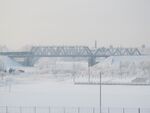 Rail bridges over the Kotorosl in Yaroslavl.jpg