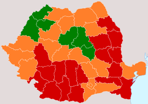 Romania EP elections 2009.svg