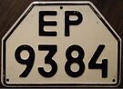 USSR AZERBAIJAN SSR tractor trailer plate - Flickr - woody1778a.jpg