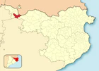 Расположение муниципалитета на карте провинции