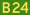 Australian Alphanumeric State Route B24.svg