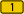 Bundesstraße 1 number.svg