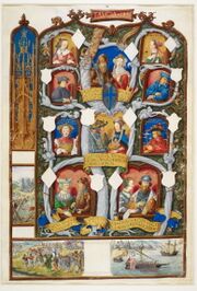 Genealogia dos Reis de Portugal (BL Add MS 1253) - f.6r.jpg