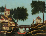 Henri Rousseau - Paysage, le pont.jpg