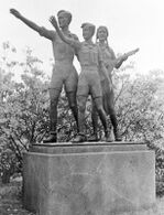 «Мемориал молодёжи», бронзовая скульптура посвящённая организации Гитлерюгенд, Лейпциг, 1938