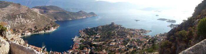 Панорама деревни Мейисти