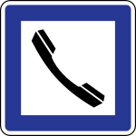 Latvia road sign 607.svg