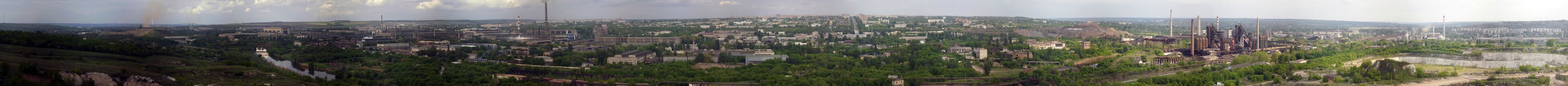 Панорама с Меловой горы