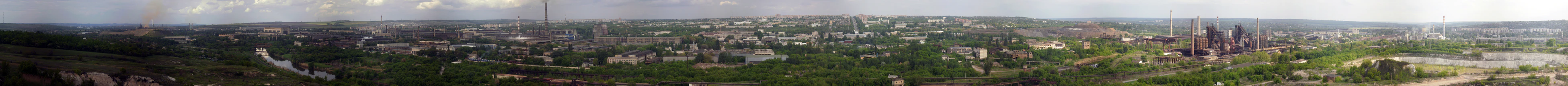 Панорама с Меловой горы