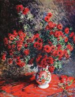 Claude Monet - Chrysanthèmes rouges.jpg