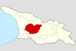 Historical Imereti in modern international borders of Georgia.svg