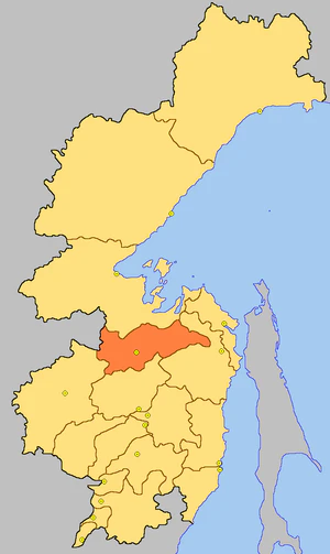 Район имени Полины Осипенко на карте