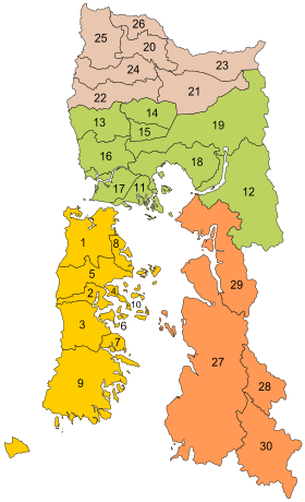 Los Lagos Comunas.svg