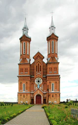 Nacza - kościół - Church in Nacha, Voranava District, Belarus.jpg