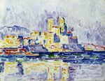Signac - Yellow Sunset, Antibes, 1918-19, FC 525.jpg