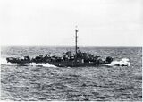 USS Shelton (DE-407) underway at sea, circa in 1944.jpg