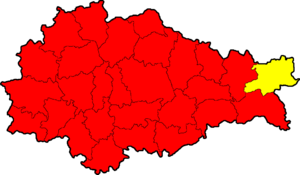 Касторенский район на карте