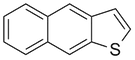 Структурная формула нафто[2,3-b]тиофена