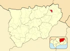 Расположение муниципалитета Пуэнте-де-Хенаве на карте провинции
