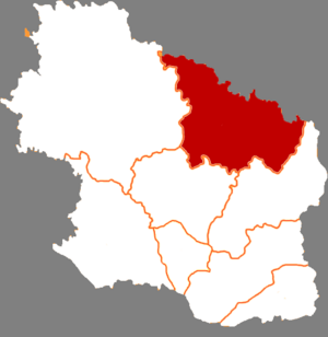 Хуачи на карте