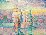 Signac - Les bricks-goélettes. Antibes, 1916, lot-5553467.jpg