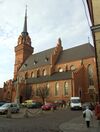 Tarnów, centrum města, kostel nedaleko Rynku.JPG