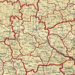 Черкасский округ на карте