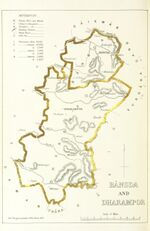 Княжества Бансда и Дхарампур, 1896 год