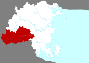 Юнтай на карте