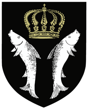 Coat of arms Fischbach, Mersch, Luxembourg.png