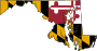 Flag-map of Maryland.svg